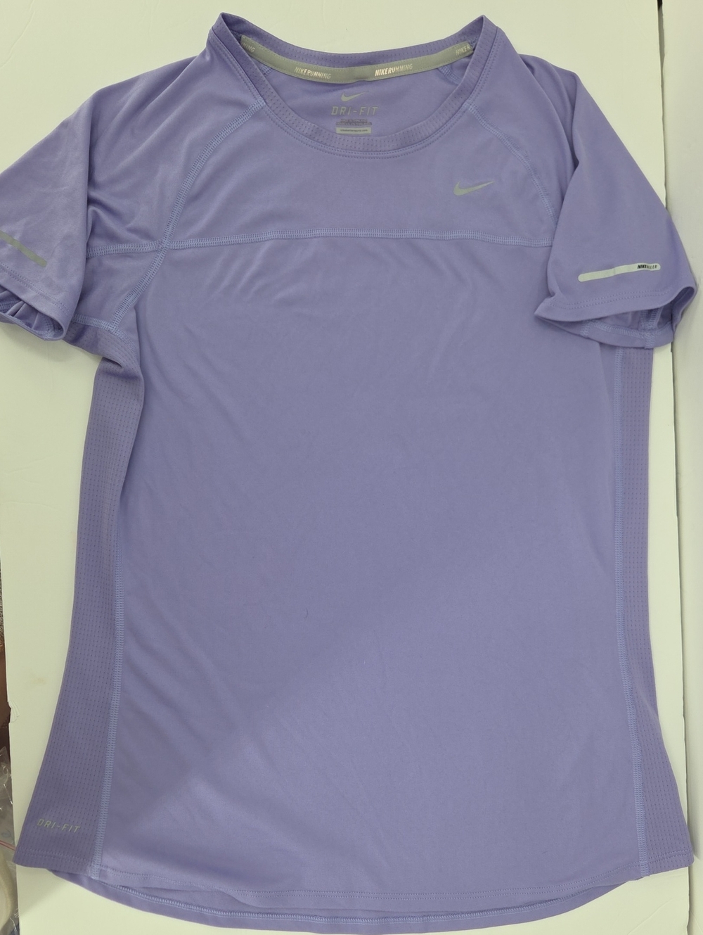 Nike Lavender Dri-FIT Short-Sleeve Performance Tee